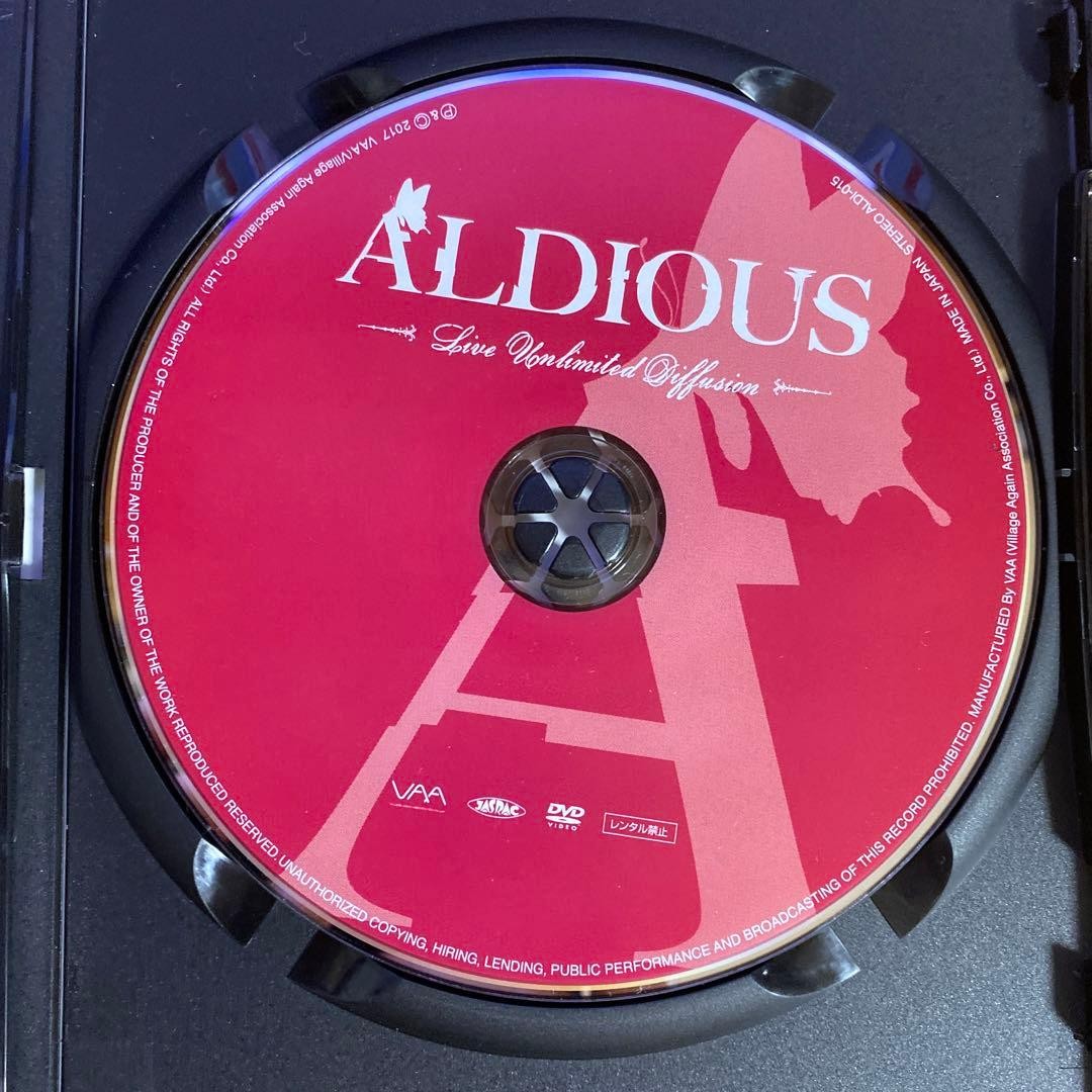 Aldious ライヴDVD Aldious Live Unlimited Diffusion Dvd Aldi-15 4580413075674