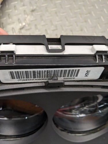 Speedometer Cluster MPH US Market Fits 07-13 SIERRA 1500 PICKUP 1131829 - Bild 2 von 12