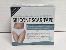 Silicone Scar Tape Roll 1.6"x120" Surgical Scars Keloid C-Section Burn etc New