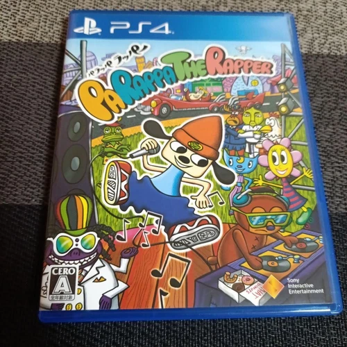 PaRappa The Rapper With Box PS4 Japanese Game PlayStation 4 Genuine