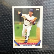 1993 Topps Micro #700 Nolan Ryan Texas Rangers Baseball A3H