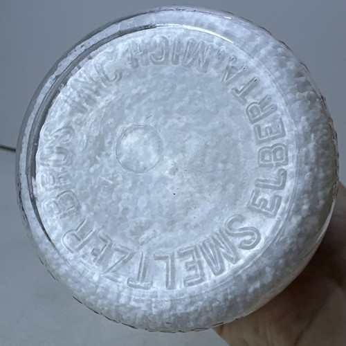 Quart Pyro Milk Bottle Smeltzer Dairy ELBERTA MICHIGAN MICH MI Nursery Rhyme - Picture 9 of 10