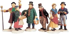 Lemax Village People Figurines Set of 6 #92356 