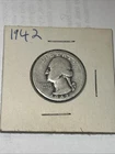 Silver 1942-P Washington 25c