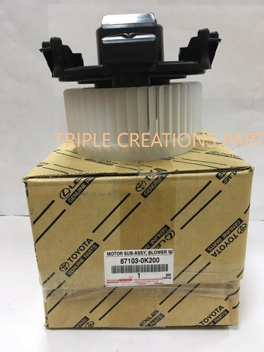 871030K200 Genuine Toyota Motor Sub-Assy Blower W/Fan 87103-0K200 OEM - Picture 5 of 11