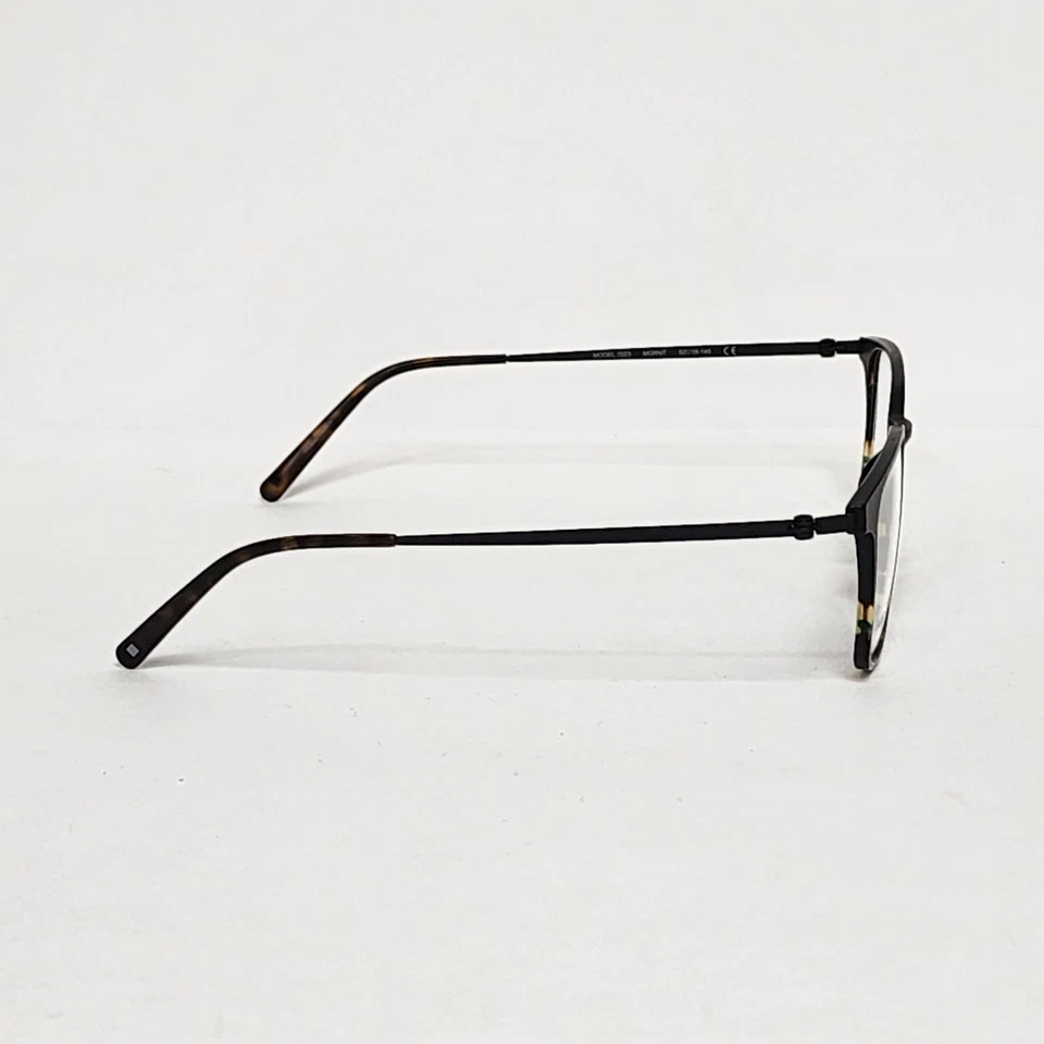 Gafas cuadradas de titanio ultraligeras MODO 7023 para hombre en negro mate/grn tort | 52 mm Foto 4 de 4