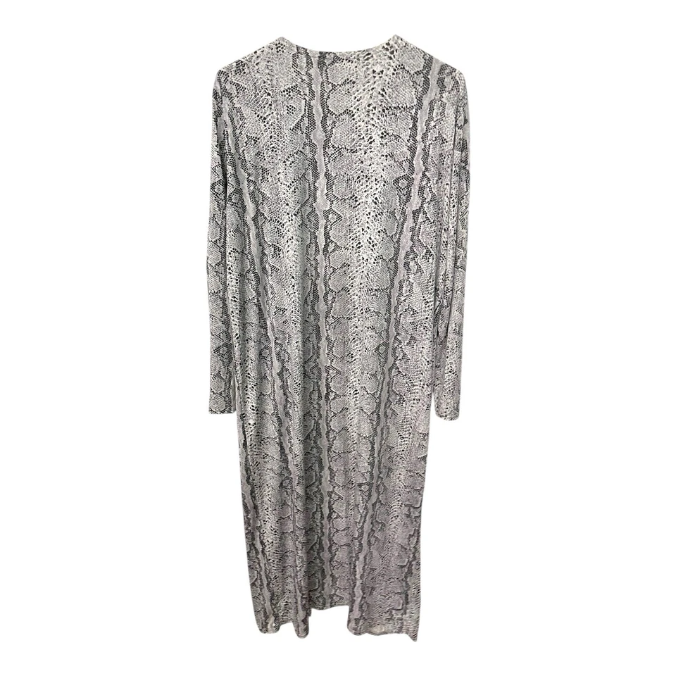 BooHoo Mujer Talla 14 Estampado Piel de Serpiente Nadar Playa Traje de Baño Encubrimiento Manga Larga Foto 2 de 4