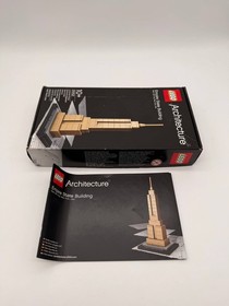 LEGO Architecture 21002 Empire State Building - Complete, with original box & instructions