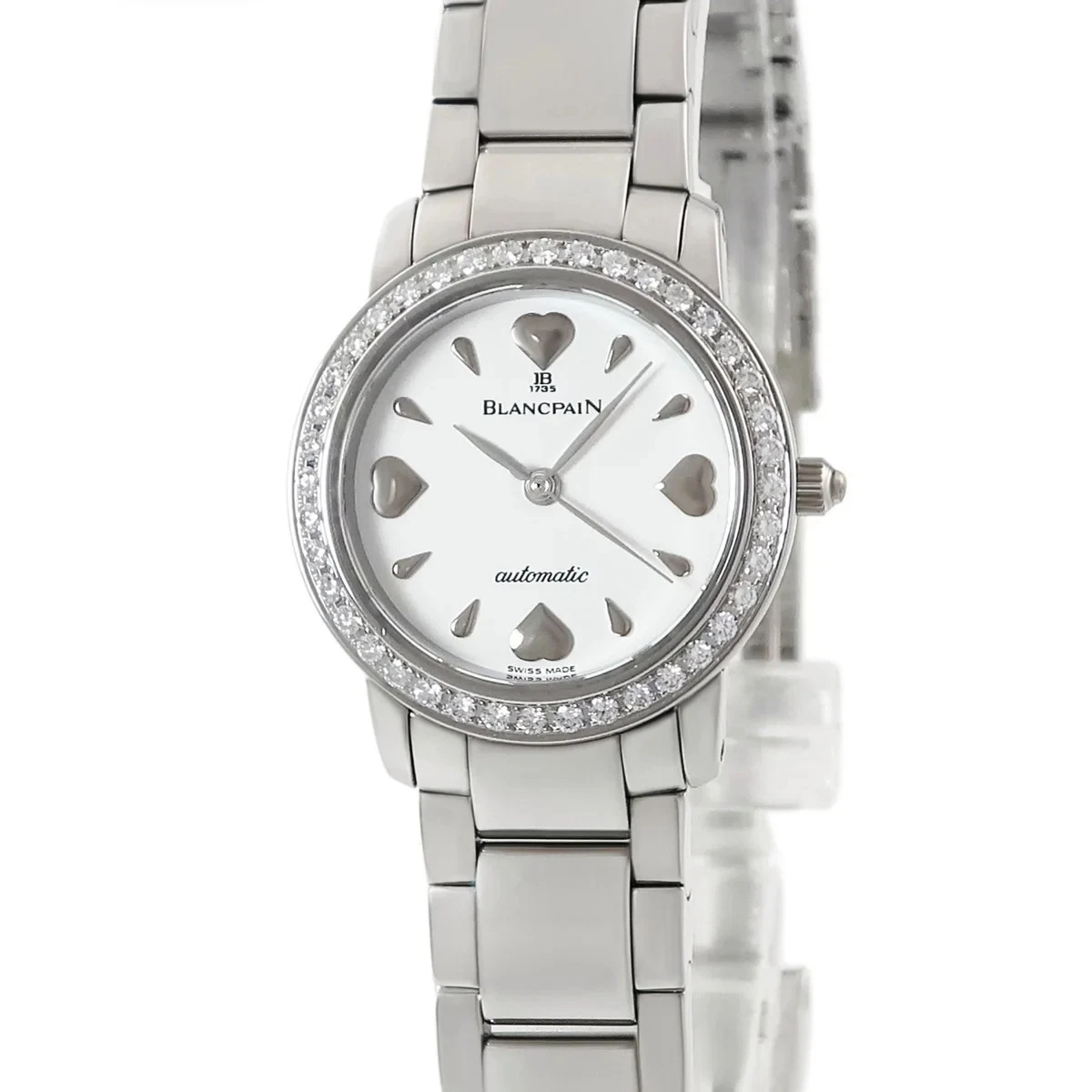 Blancpain — Blancpain Ladybird B0096-4682B-71 Stainless Steel Diamond 26mm Automatic #HDW399