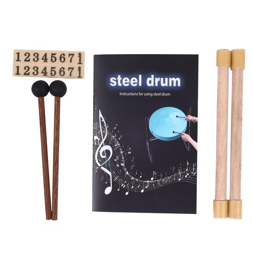 Juego de batería Trinidad de acero astilla para niños principiantes amantes de la música instrumentos - Imagen 8 de 8