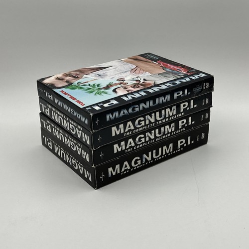 Magnum PI Complete Seasons 1-4 Seasons 1 2 3 & 4DVD Sets - Bild 1 von 4