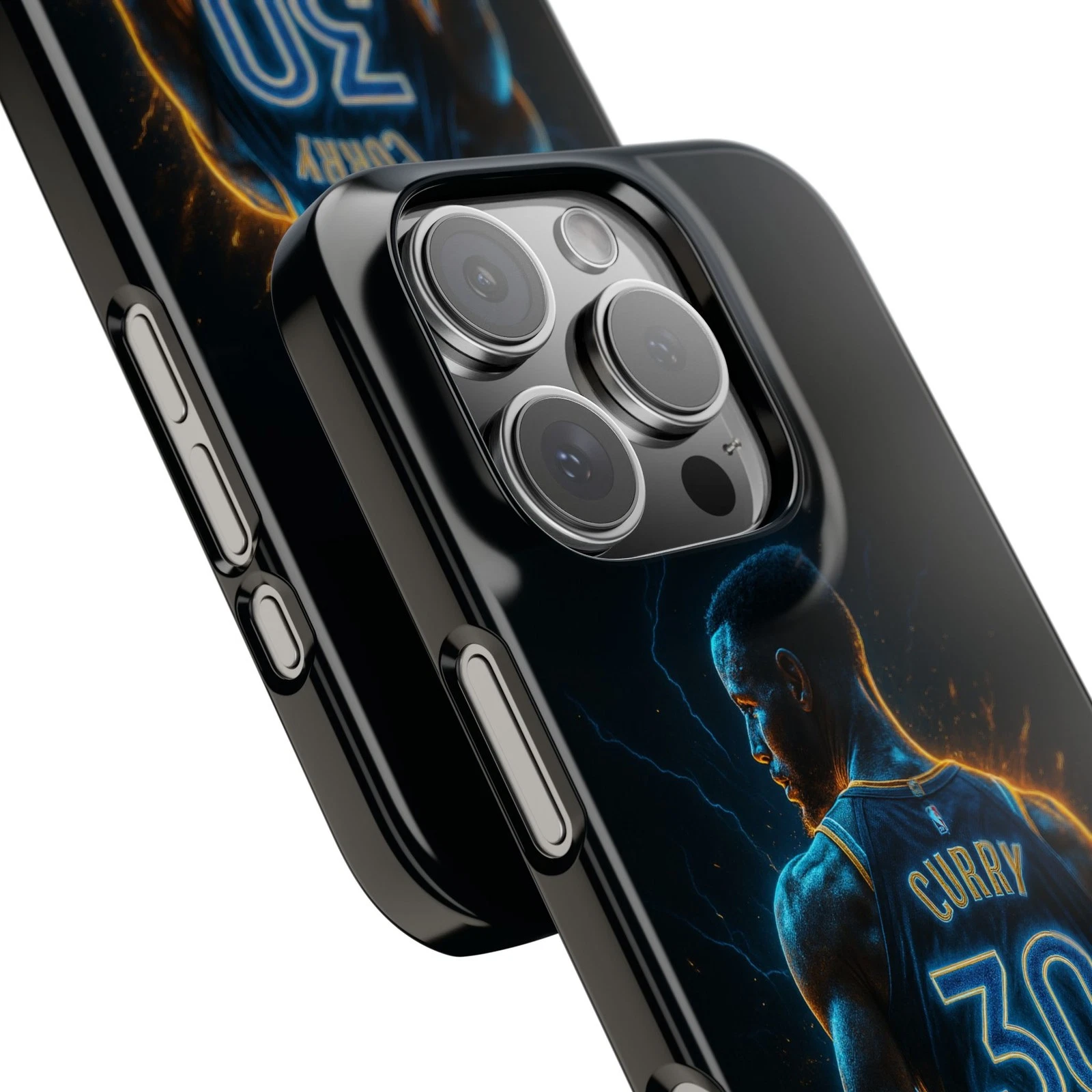 Stephen Curry Basketball iPhone Case, NBA Mobile Cover, Golden State Warriors