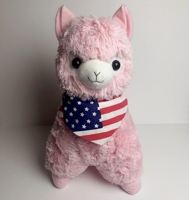 AMUSE World Summer Olympics Alpacasso Pink USA (BIG 55cm) Alpaca Plush Japan