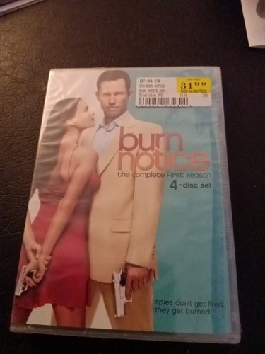 BURN NOTICE The Complete First Season 4-Disc Set BRAND NEW SEALED - Picture 1 of 2