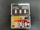 EDC Exclusive .999 Silver 1 Gram Bars 3pc Set w/ Case. 2 pack. 6g Silver Total