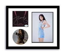 Blackpink Jennie Autographed Signed 11x14 Custom Framed CD Photo Born Pink ACOA Blackpink Jennie Autographed Signed 11x14 Custom Framed CD Photo Born Pink ACOA