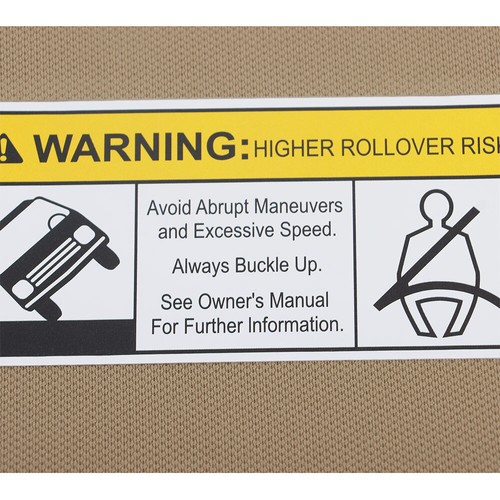 Right Side Beige Plastic Sun Visor 83280TG7A12ZB Fit For 2017-2021 Honda Pilot - Picture 11 of 12