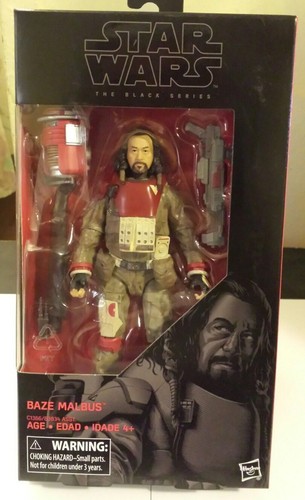 Star Wars Rogue One The Black Series Baze Malbus 6Inch Action Figure NEW RARE