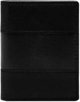 Fossil Men's Everett Card Case Bifold Wallet - ML4399001 NEW
