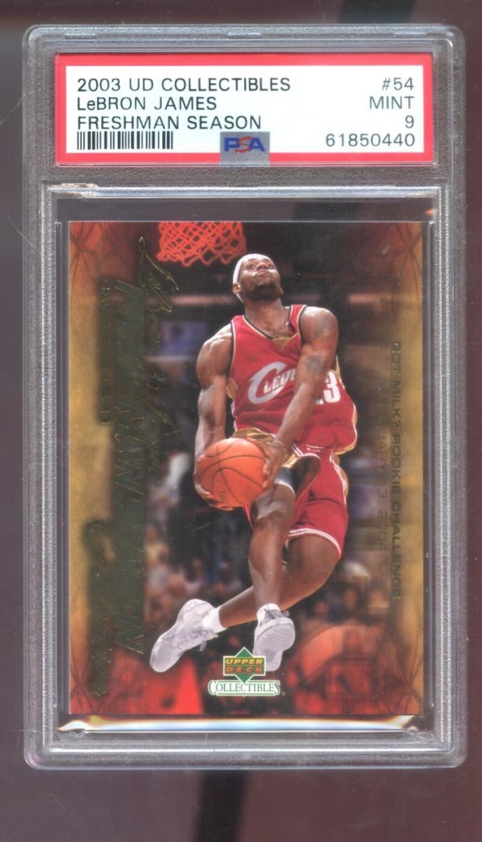 その他 Lebron james 2004 PSA 9 2004 Skybox Limited Edition Lebron James #19 Die Cut - PSA 9