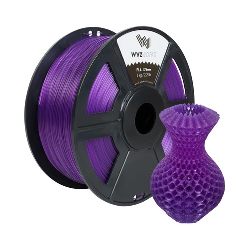 WYZworks 3D Printer Filament 1.75/3mm ABS PLA SOFT WOOD PETG FLEXIBLE 1kg/2.2lb - Picture 94 of 218