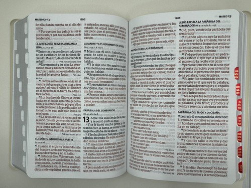 biblia letra grande Para Boda Reina valera 1960 Blanca Indice Vinilo - Picture 6 of 9
