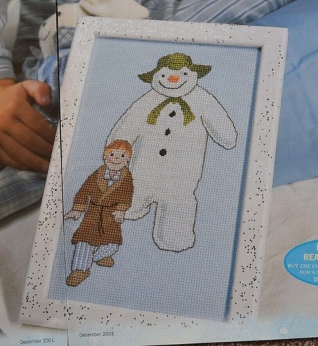 Auswahl des Schneemanns Weihnachten Kreuzstich Diagramm Dropdown-Menü - Bild 14 von 19