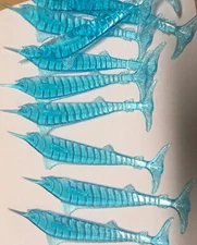 10 SwordFish Swizzle Sticks Stirrers Party Bar  Drink spear onion cherry onions