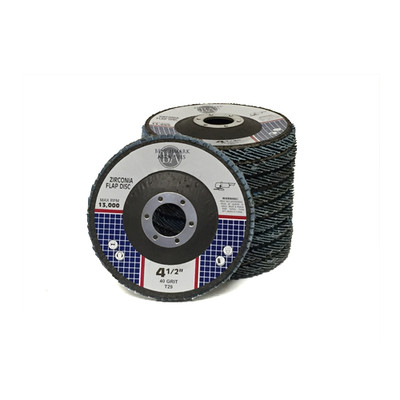 30 Pack 4.5  x 7/8'' Zirconia Flap Disc Grinding Wheels 40 60 80 Grit T29 Bundle