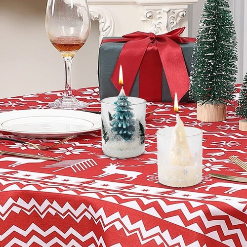 Christmas Tree Candle Scented Aromatherapy Oil Candle Creative Decor current - Picture 2 of 10