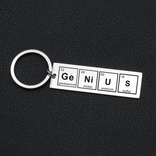 Llavero de metal química llave de ciencia - Imagen 11 de 17