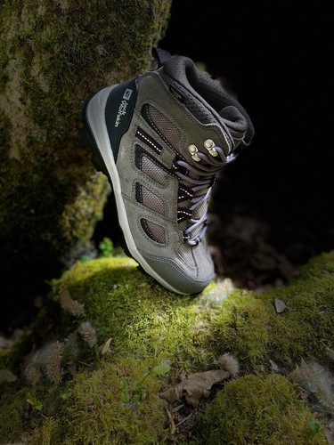 Jack Wolfskin Vojo 3 Walking/Hiking Boots (Tarmac Grey/Pink) Women UK4-8 - Picture 4 of 9