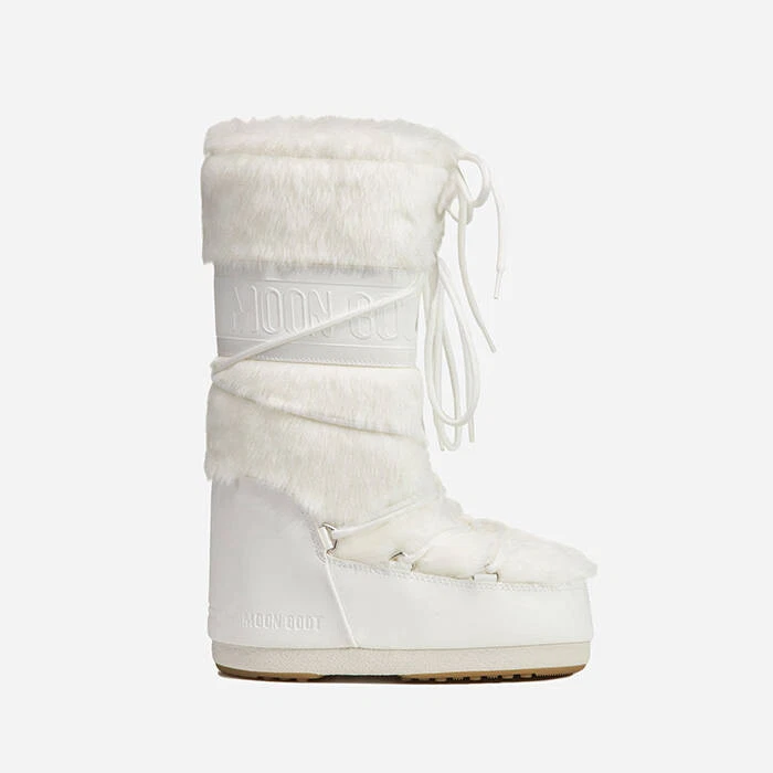 Moon Boot, Shoes, White Moon Boots