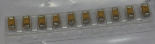 10 Stück 1µF 16V Kemet Tantalkondensator size A 1206 T491 10% (M2004) - Picture 3 of 4