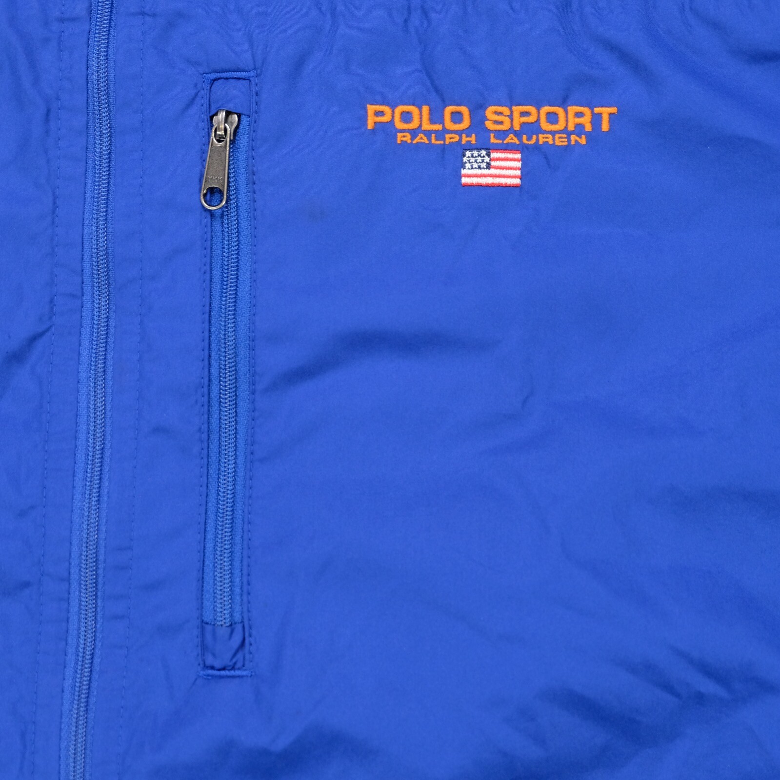 Rare VTG POLO SPORT Ralph Lauren Spell Out USA Fl… - image 2