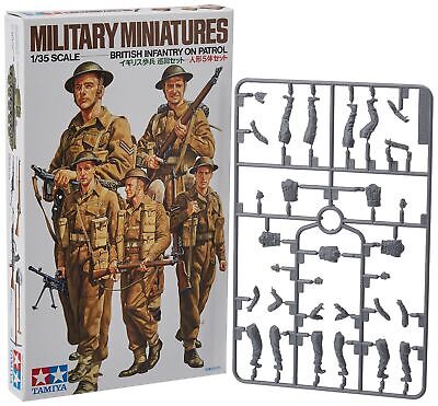 Tamiya 1/35 Scale British Infantry On Patrol - Kit 35223 Tamiya 1/35 Scale British Infantry On Patrol - Kit 35223