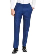  135 Alfani Men's Blue Slim-Fit Stretch Tuxedo Pants 30 x 30 yde1223