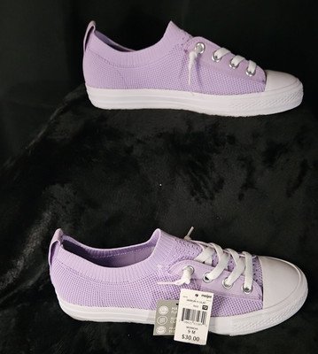 Falls Creek Jasmin ll Lilac Slip On Sneakers Women's US 9 M New