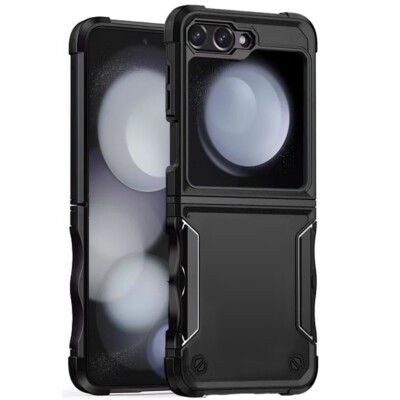 For Samsung Galaxy Z Flip 6 Case Grip Design Shockproof Protective Hybrid Cover