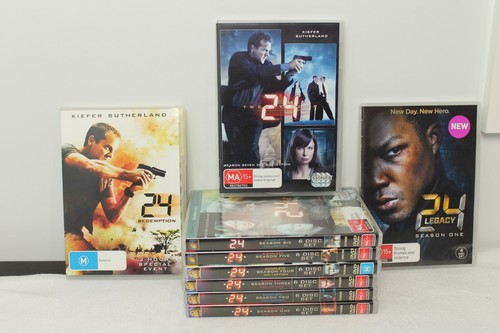 24: Seasons 1-7 DVD & Redemption + 24legacy season 1 (9dvd) Kiefer Sutherland✅✅✅ - Picture 6 of 6