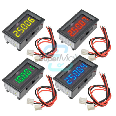 DC 0-4.3000-33.000V 5 Digit LED Digital Voltage Panel Meter Voltmeter Red Blue