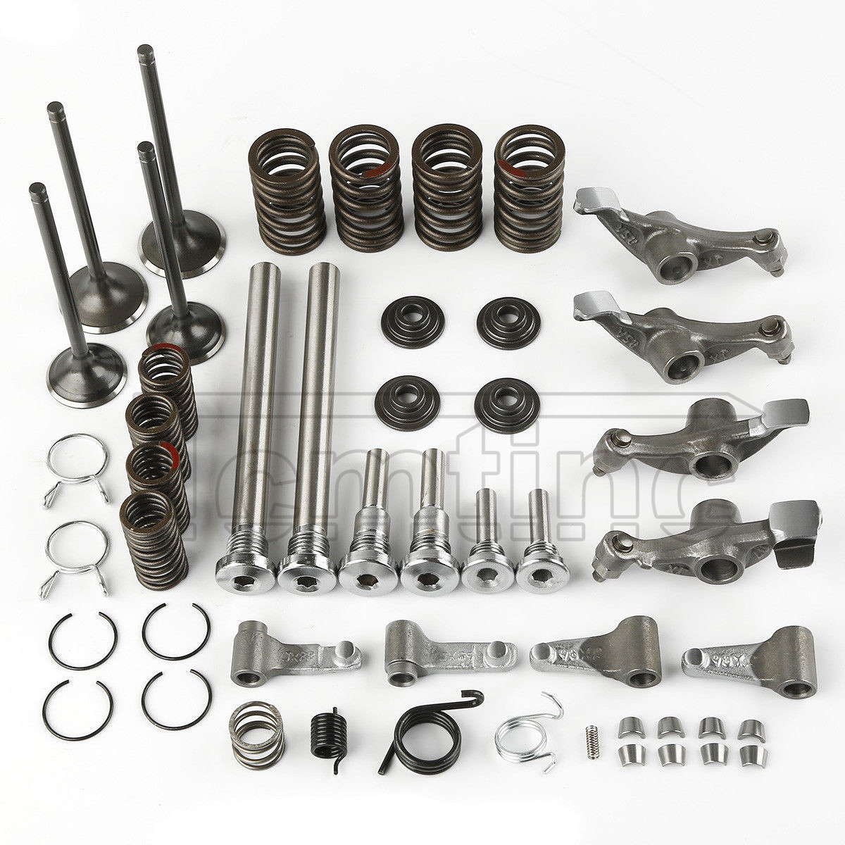 Cylinder Head Rebuild Kit For Honda Sportrax TRX400EX 1999-2008 - Includes Valves, Springs, Rockers, Shafts & Hardware