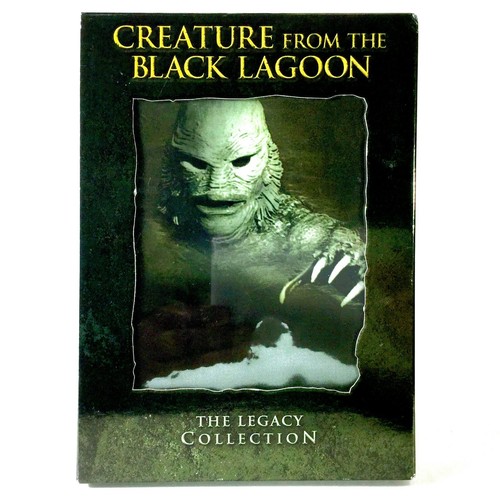 Creature From The Black Lagoon: Legacy 3 Film Coll. (2-Disc DVD, 1954) Wie Neu!