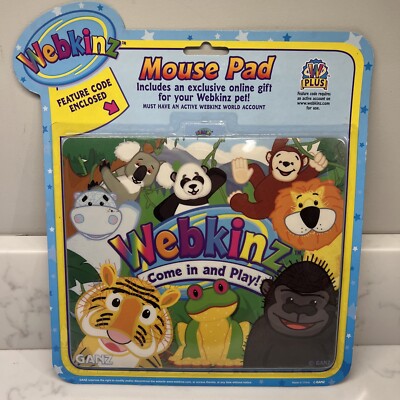 NEW ~ Ganz Webkinz It s A Jungle Mouse Pad