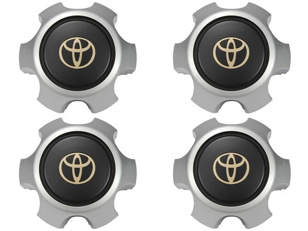 Juego de tapacubos de rueda central Toyota genuino Land Cruiser serie 80 4 piezas 42603-60200 Foto 3 de 4