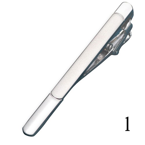 1 pc Fashion Style Tie Clip Men Metal Silver Gold Simple Bar Clasp Necktie Cl + - Picture 16 of 30