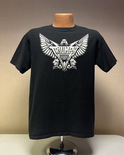 Camiseta vintage de música/banda Triumph años 80-90 de M&O Knits 100 % algodón - mediana - Imagen 5 de 10