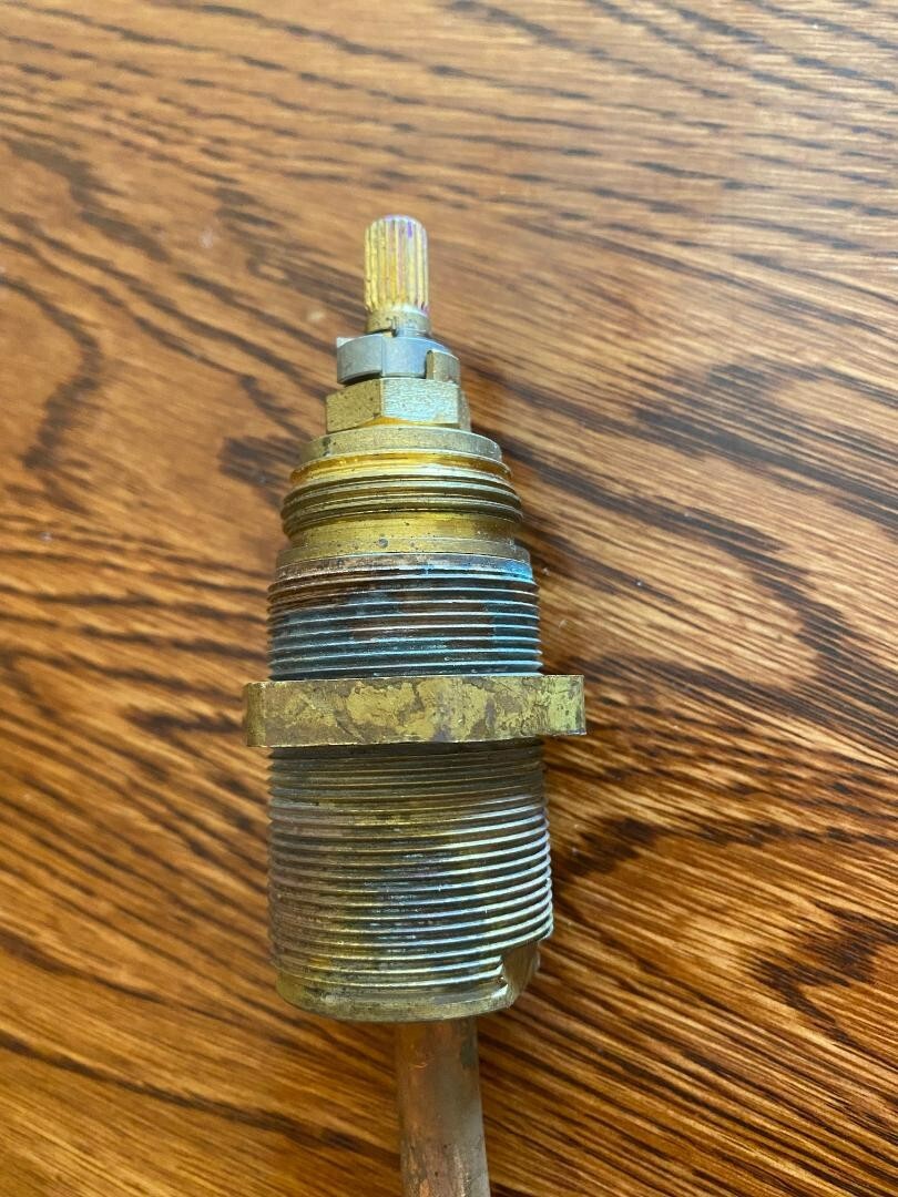 Kohler faucet valve body old style for widespread w/ reversable stem