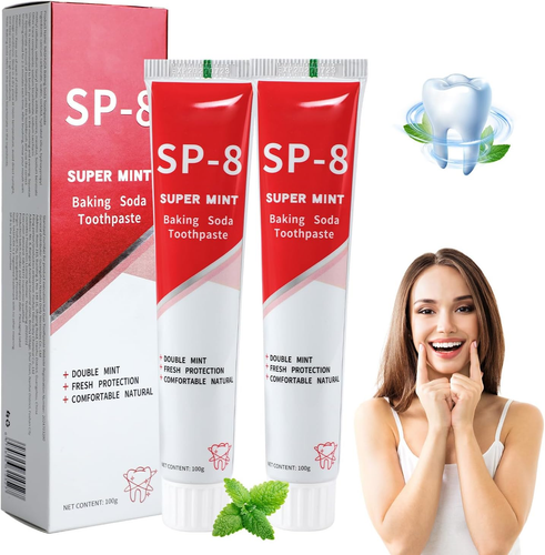 SP-8 Ultra Whitening Toothpaste, SP8 Probiotic Toothpaste, Sp 8 Toothpaste, Fres - Picture 9 of 11