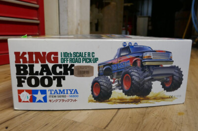 Vintage RAR RC 1:10 Tamiya King Blackfoot (58192) 1997 BOX